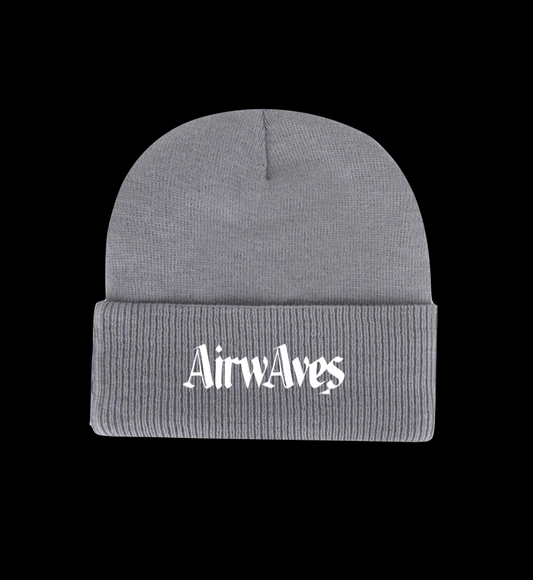 GRAY WAVES BEANIE